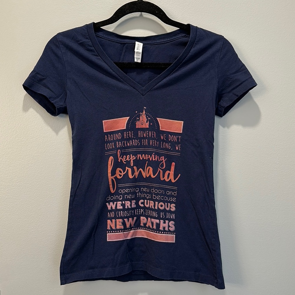 Walt Disney quote shirt Sz S